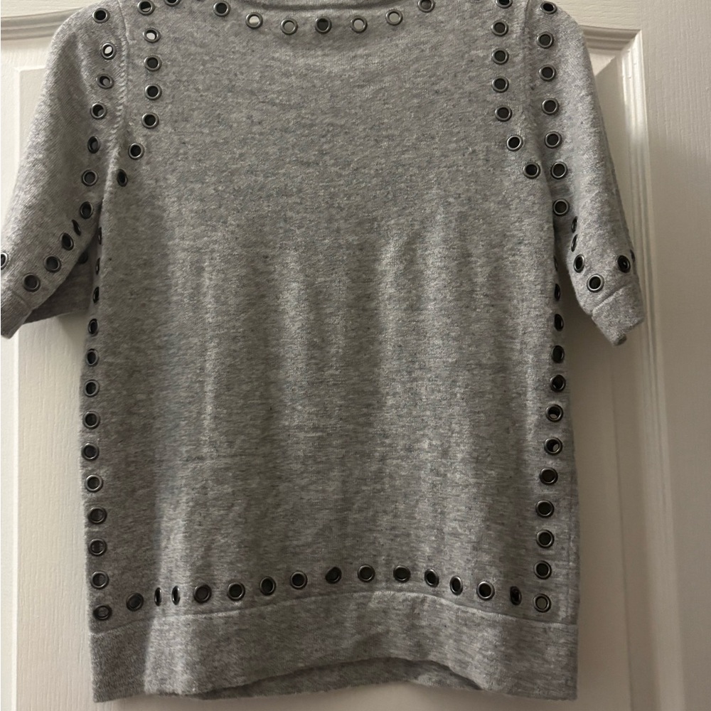 Gray Cashmere Sweater - Picture 6 of 6